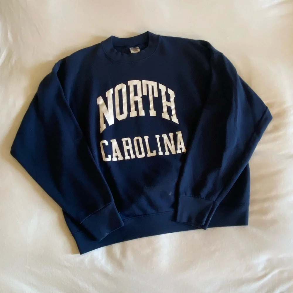 Vintage North Carolina Sweatshirt - Picture 1 of 4